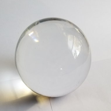 Mesmerizing Vintage Crystal Ball Paperweight