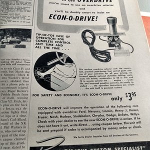 MOTOR TREND Magazine November 1951, Great Father's Day Gift!