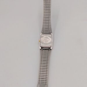 Sleek Vintage Armitron 2 Tone Ladies Quartz Analog Watch, New Battery Runs
