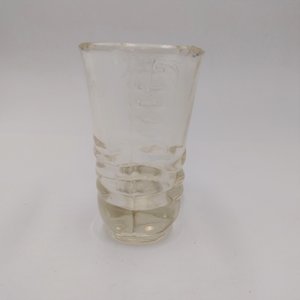 Vintage Glass Boot Toothpick/Match Holder, Shot glass, Collectable