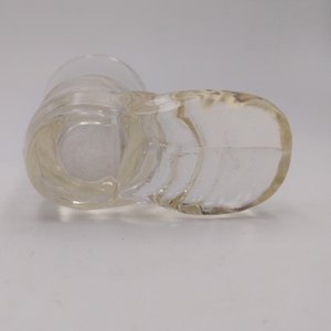 Vintage Glass Boot Toothpick/Match Holder, Shot glass, Collectable