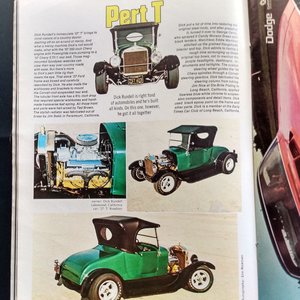 HOT ROD April 1970 Vintage Magazine, Great Father's Day Gift,Guy Gift, Original price 75 cents!!!