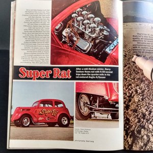HOT ROD May 1970 Vintage Magazine, Great Father's Day Gift, Guy Gift, Original price 75 cents!!!