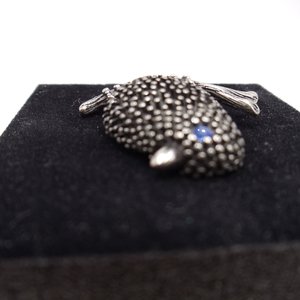 Vintage Anne Klein Silver Tone  Bird Brooch, 1980's Brooch, Spring Jewelry