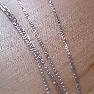 Vintage Sterling Silver Figural Horse Pendant and  Sterling Box Chain Necklace