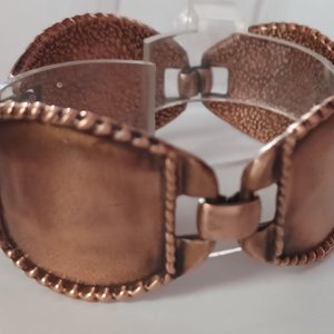 Southwestern Solid Copper Panel Bracelet, Western Bracelet, Gift for Her, Natural Bracelet