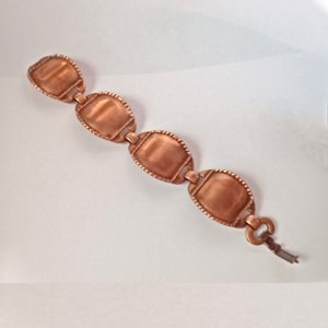 Southwestern Solid Copper Panel Bracelet, Western Bracelet, Gift for Her, Natural Bracelet