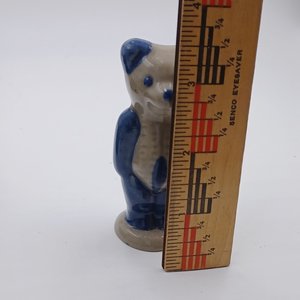 Beaumont Brothers Pottery Salt Glazed Small Bear Figurine, 1998