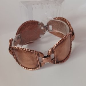 Southwestern Solid Copper Panel Bracelet, Western Bracelet, Gift for Her, Natural Bracelet