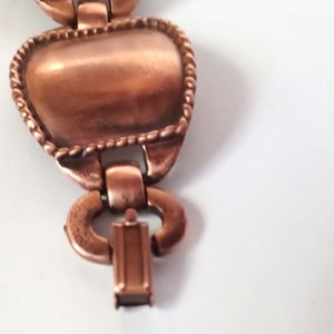 Southwestern Solid Copper Panel Bracelet, Western Bracelet, Gift for Her, Natural Bracelet