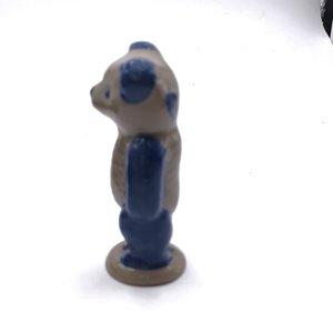 Beaumont Brothers Pottery Salt Glazed Small Bear Figurine, 1998