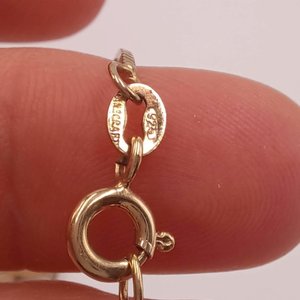 Antique Victorian G.L.P (George L Paine) Gold Plated Pendant/Brooch with a Vermeil Danecraft Square Snake Chain Necklace