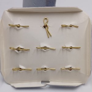 Nordstrom Gold Tone Equestrian Theme Coat Buttons Gift Set, Horse Lover, Vintage Unused