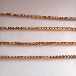 Gold Plated Purple Triangle Druzy Crystals Chunk Pendant and Gold Tone Box Chain Necklace