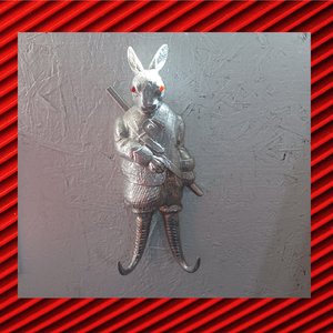 Arthur Court 1978 Aluminum Casting Hunting Rabbit Coat/Hat Hooks, Vintage Wall Decor, Functional Art