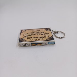 Ouija Board Keychain, 1998 Hasbro Miniature Complete with Planchette