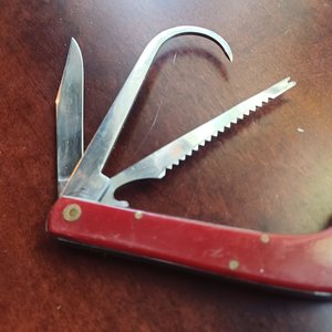 Vintage Korium, Jack Fish Knife, Made in Japan, Dad Gift