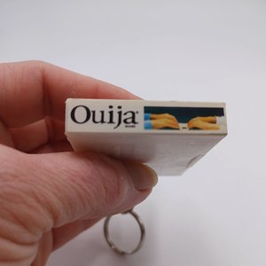 Ouija Board Keychain, 1998 Hasbro Miniature Complete with Planchette