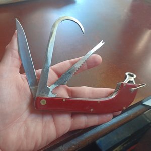 Vintage Korium, Jack Fish Knife, Made in Japan, Dad Gift