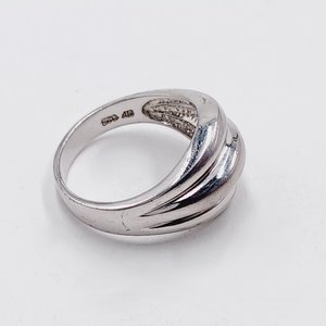 Sterling Silver Chunky Southwestern Ladies Statement Ring Size 9