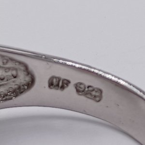 Sterling Silver Chunky Southwestern Ladies Statement Ring Size 9