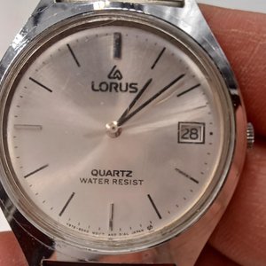 Mens Lorus Quartz Wrist Watch, Y5728020 A1, RunsQ