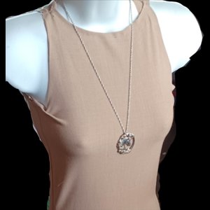 Vintage Gorham Sterling Unicorn Pendant and Chain Necklace -