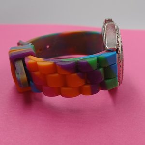 Justin Bieber Colorful Fun Ladies Quartz Wrist Watch- New Battery