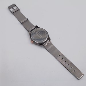 NY & Co Black with Rose Gold Details Quartz Fashion Wrist watch-New Battery