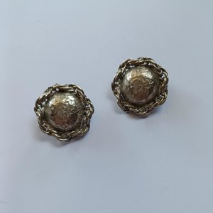 5 pairs of Silver Tone Fashion Clip-on Earrings for Women
