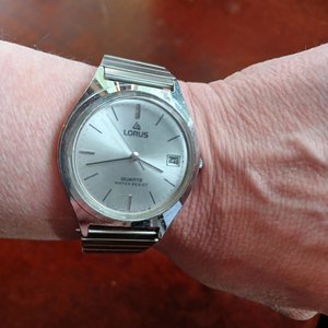 Mens Lorus Quartz Wrist Watch, Y5728020 A1, RunsQ