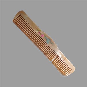 Art Deco Pearly Celluloid Comb and Letter Opener