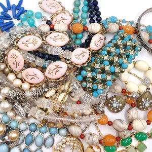 Signed Designer Vintage Jewelry Lot-Monet, Alice Caviness, Trifari, Avon and More-