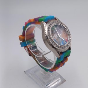 Justin Bieber Colorful Fun Ladies Quartz Wrist Watch- New Battery