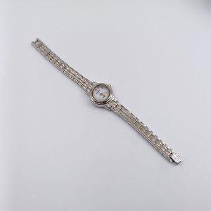 Ladies SHARP Silver Tone Quartz Wrist Watch- New Battery