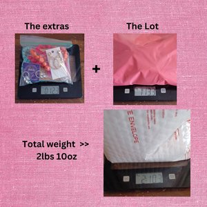 HUGE Vintage Girly Girl Jewelry Lot, All Wearable, 28 Pieces, with Extras Over 2 lbs.