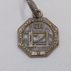 Golden Gate International Exposition 1939 Souvenir Charm Bracelet