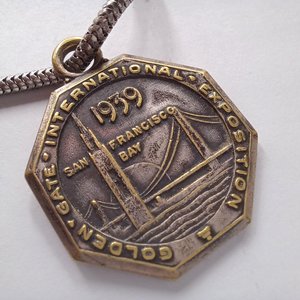 Golden Gate International Exposition 1939 Souvenir Charm Bracelet