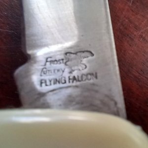Vintage Coca Cola Frost Cutlery Flying Falcon Single Blade Pocket Knife- New Unused