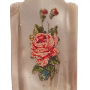 Art Deco Pearly Celluloid Comb and Letter Opener