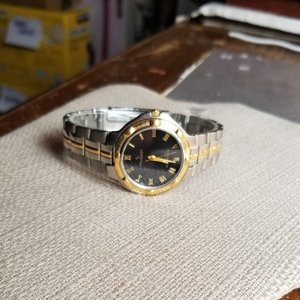 Vintage Mens Peugeot Analog Wrist Watch- New Battery