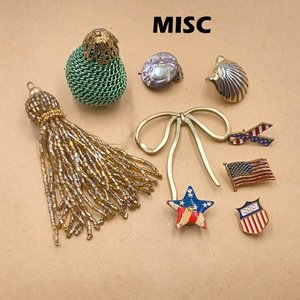 HUGE Assemblage Bits and Pieces Lot- ONLY the Good Stuff, 100% Crafting Lot- Almost 2lbs!