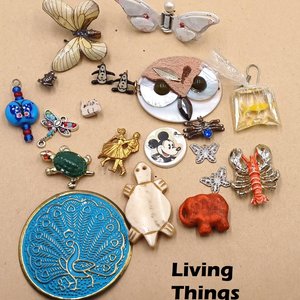 HUGE Assemblage Bits and Pieces Lot- ONLY the Good Stuff, 100% Crafting Lot- Almost 2lbs!