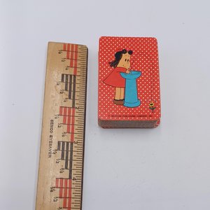 Vintage Small Deck Hallmark "Little Lulu" Playing Cards, Collectible Cards