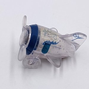 Vintage Aloha Airlines First Class Salt and Pepper Shaker, Small Plane, Collectible Travel