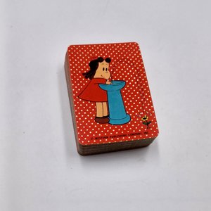 Vintage Small Deck Hallmark "Little Lulu" Playing Cards, Collectible Cards