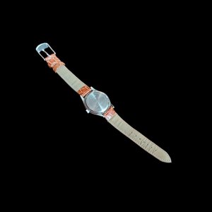 American Eagle Mens Quartz Wrist Watch 13059, Leather band, New Battery