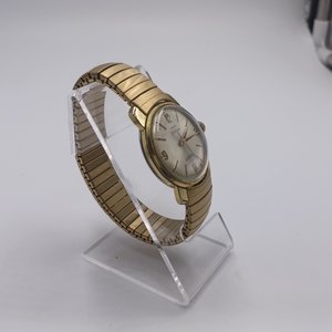 Vintage Waltham Mens Gold 17 Jewels Shock Resistant Mechanical Wrist Watch, Runs