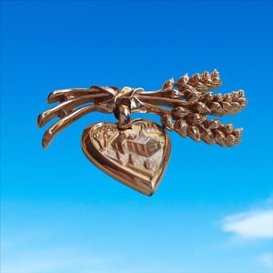 1955 Crown Trifari Betty Crocker Homemaker of Tomorrow Gold Tone Brooch,