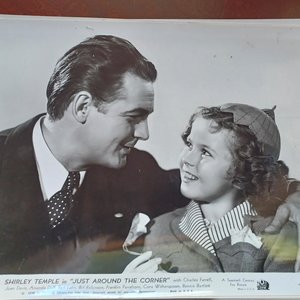 Vintage 1938 Shirley Temple Studio Movie 8 x 10 Black and White Original Photographs- 6 Total